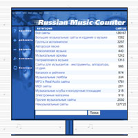Скриншот сайта MusicCounter