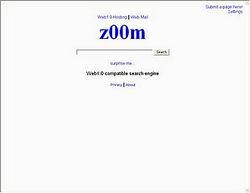 Скриншот сайта Поискик от web 1.0 hosting.
