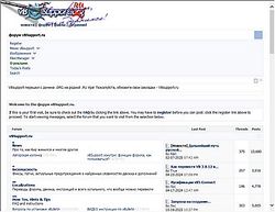 Скриншот сайта vBSupport.ru - Посвящён форумному движку vBulletin